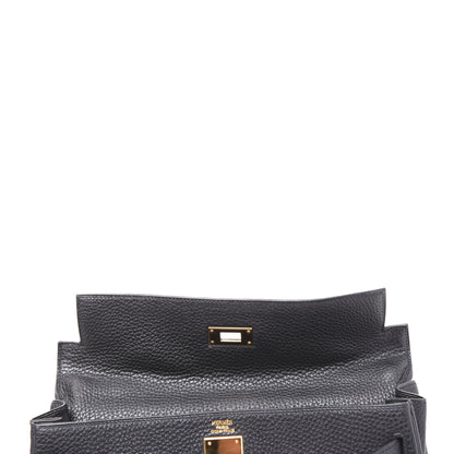 Hermes Togo Kelly Retourne 32 Black 15 of 36