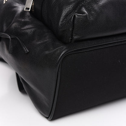 Saint Laurent Sheepskin Mini City Stars Backpack Black 7 of 10