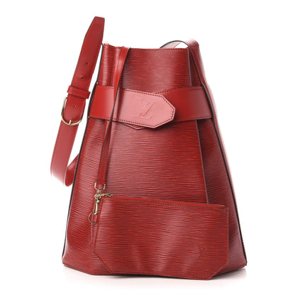 Louis Vuitton Epi Sac D'Epaule GM Castillan Red 1 of 11