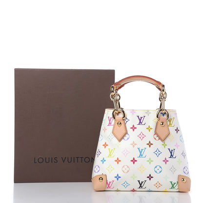 Louis Vuitton Monogram Multicolor Audra White 10 of 10