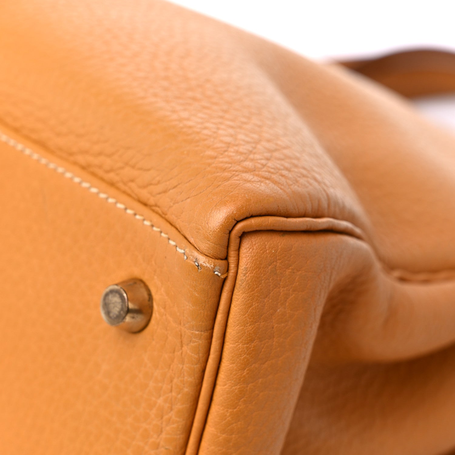 Hermes Fjord Kelly Retourne 35 Natural Sable 11 of 19