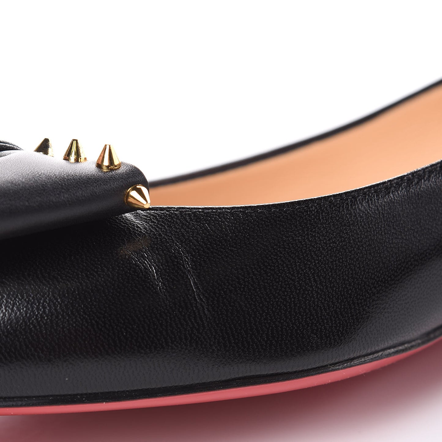 Nappa Ballalarina Flats 38 Black