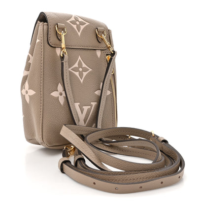 Louis Vuitton Empreinte Monogram Giant Tiny Backpack Tourterelle Cream 3 of 10
