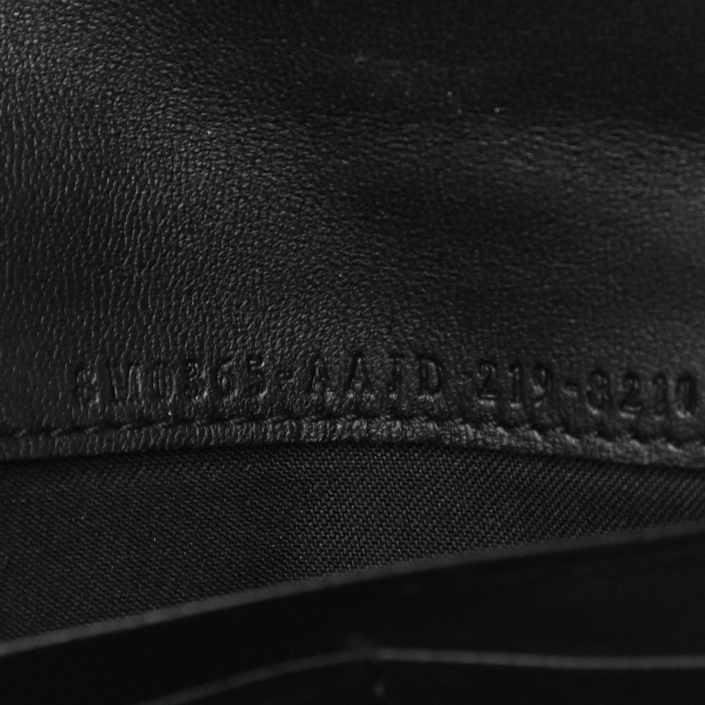 Nappa Matisse FF Embossed Continental Wallet On Chain Black