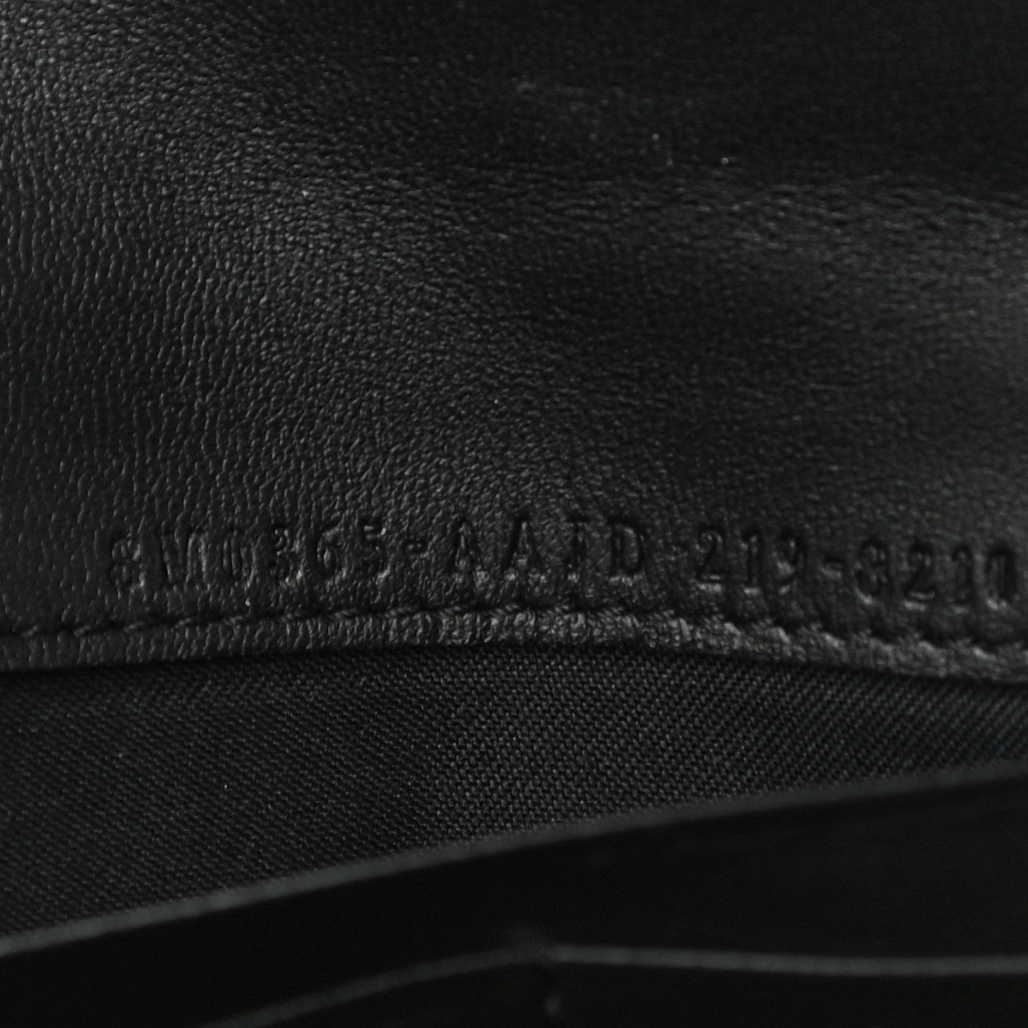 Fendi Nappa Matisse FF Embossed Continental Wallet On Chain Black 9 of 10