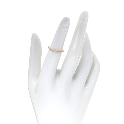 Tiffany 18K Rose Gold Diamond Metro Ring 49 4.75 2 of 6