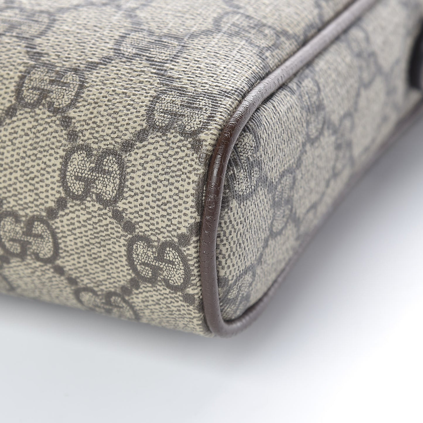 GG Supreme Monogram Web Small Ophidia Messenger Bag Brown