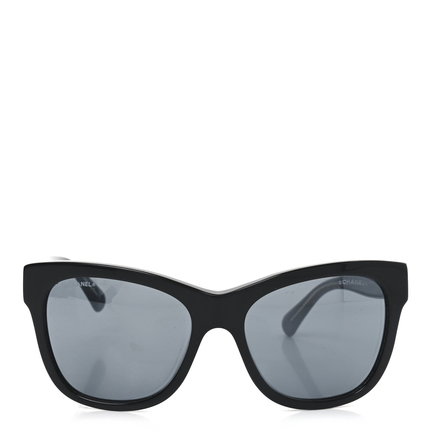 Chanel Acetate Square CC Sunglasses 5380 Black 1762682 – FASHIONPHILE