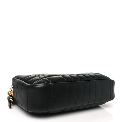 Burberry Calfskin Quilted Small Lola Camera Bag Black 4 of 10