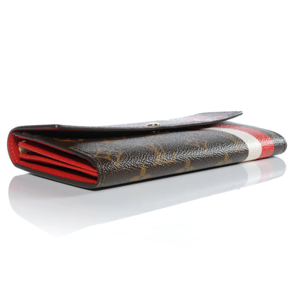 Louis Vuitton Monogram Groom Sarah Wallet Red 4 of 7