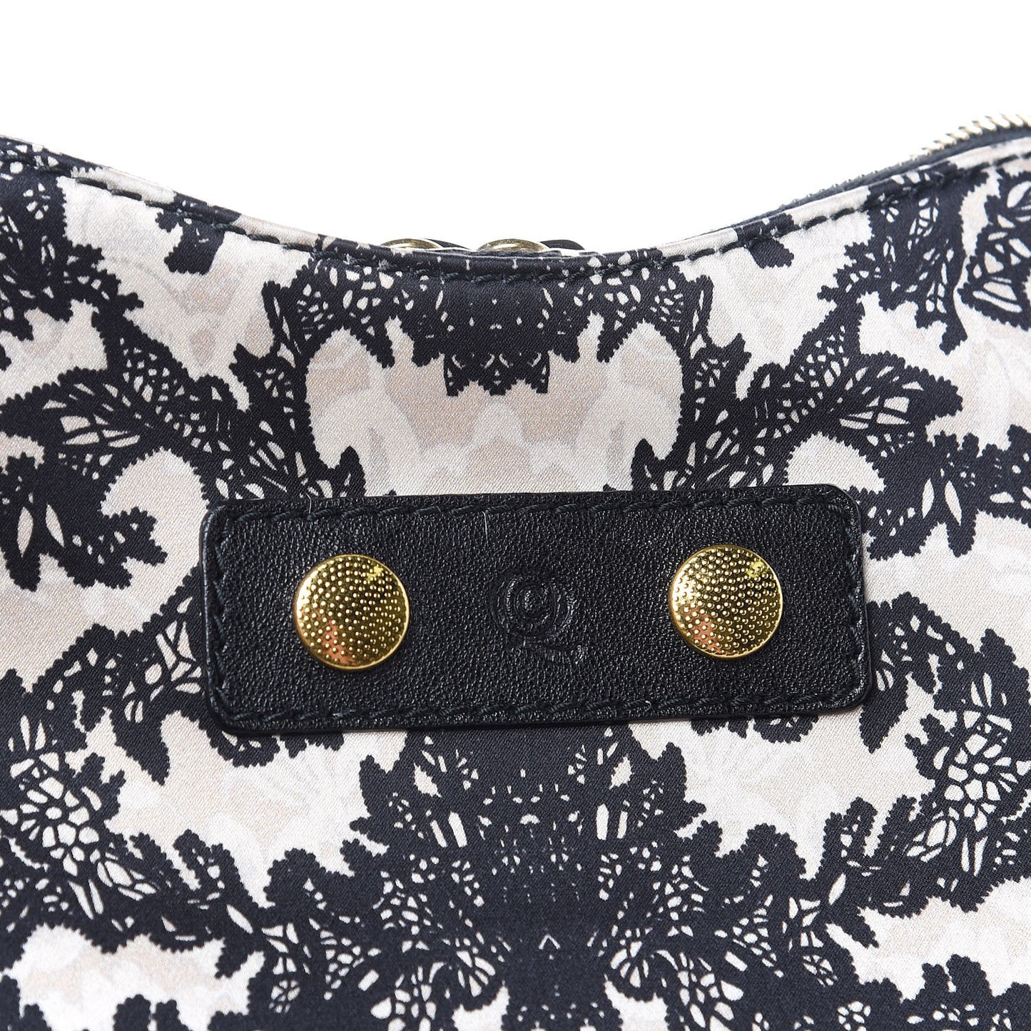 Silk De Manta Lace Print Clutch