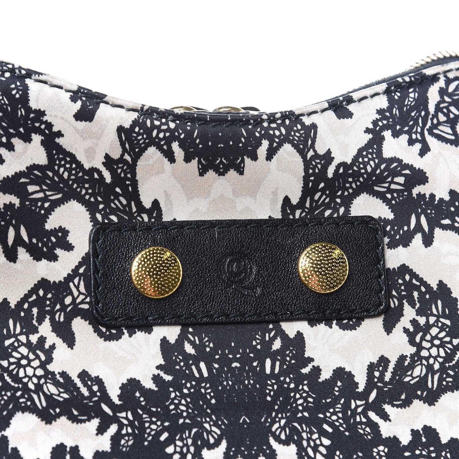 Alexander McQueen Silk De Manta Lace Print Clutch 11 of 11