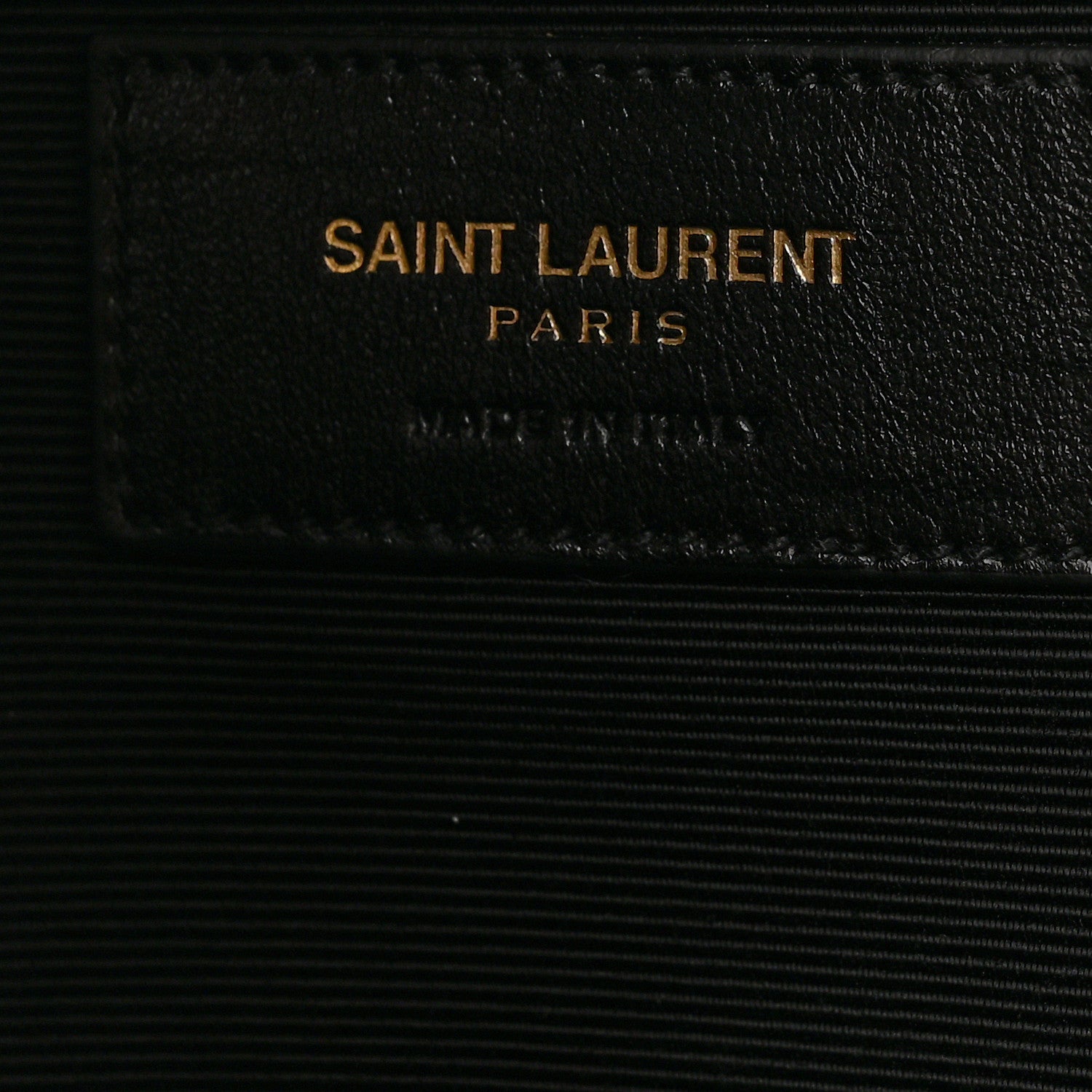 Saint Laurent Grain De Poudre Matelasse Chevron Monogram Shopping Bag Fog 7 of 14