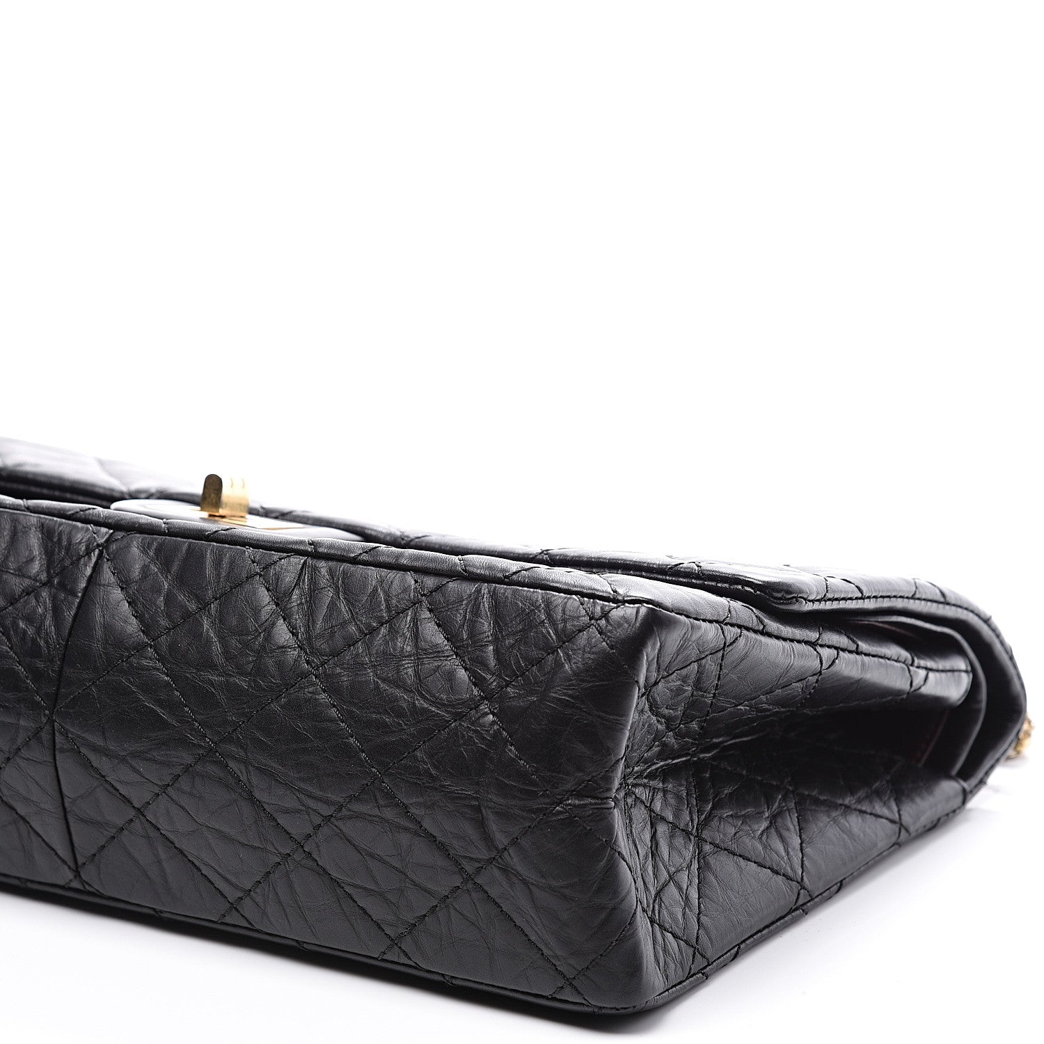 Chanel Aged Calfskin Quilted 2.55 Reissue 226 Flap Black 8 of 10