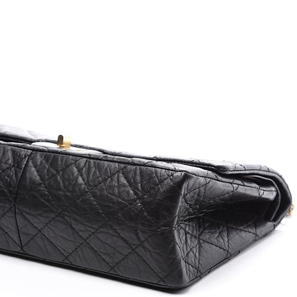 Chanel Aged Calfskin Quilted 2.55 Reissue 226 Flap Black 8 of 10