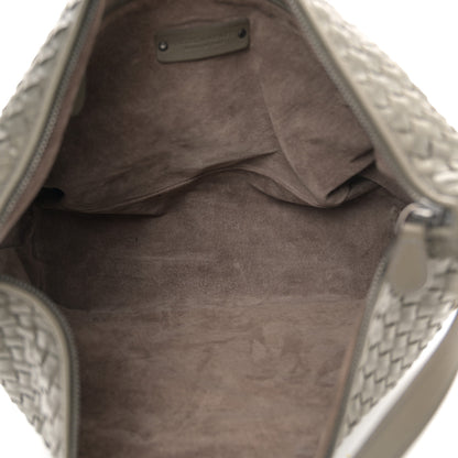 Bottega Veneta Nappa Intrecciato Medium Shoulder Bag Grey 5 of 11