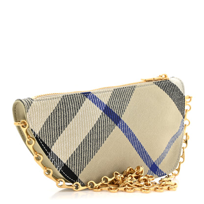 Burberry Jacquard Check Micro Shield Bag Lichen 3 of 10