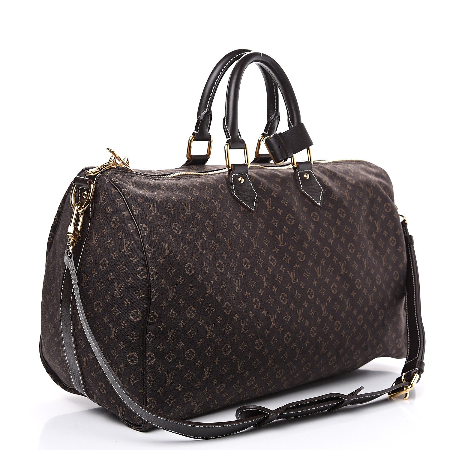 Louis Vuitton Monogram Idylle Speedy Voyage Bandouliere 45 Fusain 2 of 7