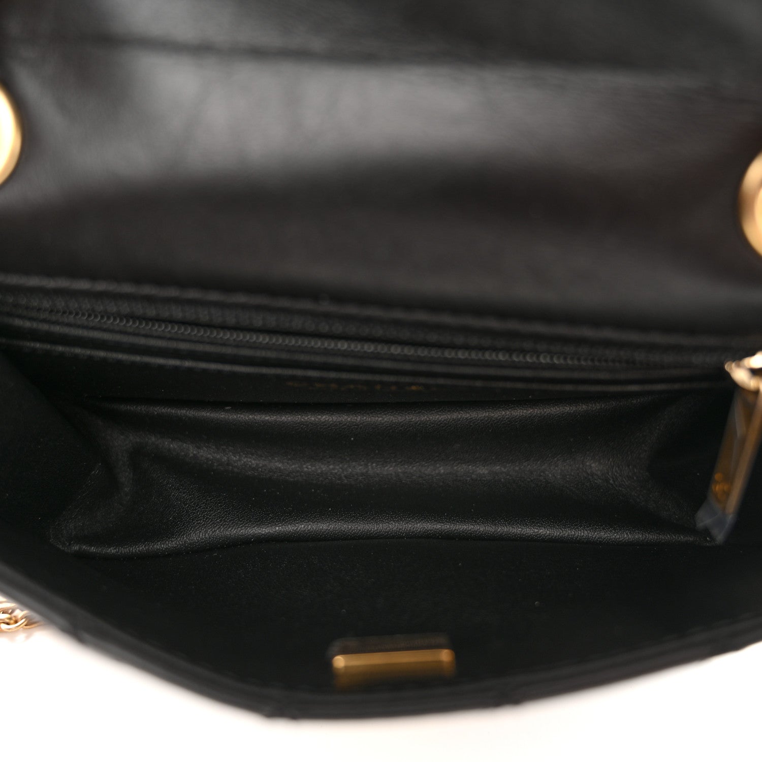 Chanel Aged Calfskin Quilted 2.55 Reissue Mini Flap Black 5 of 12