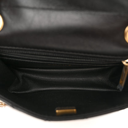 Chanel Aged Calfskin Quilted 2.55 Reissue Mini Flap Black 5 of 12