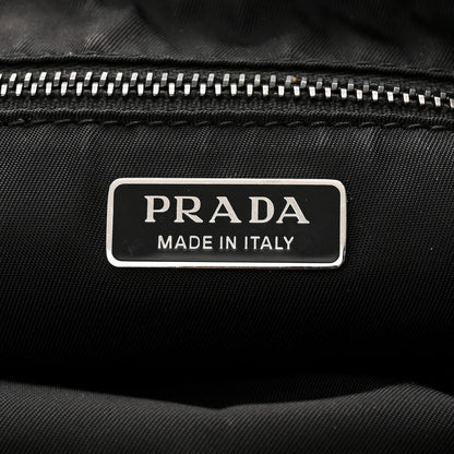 Prada Tessuto Soft Nylon Leopard Print Crossbody Avorio 6 of 10