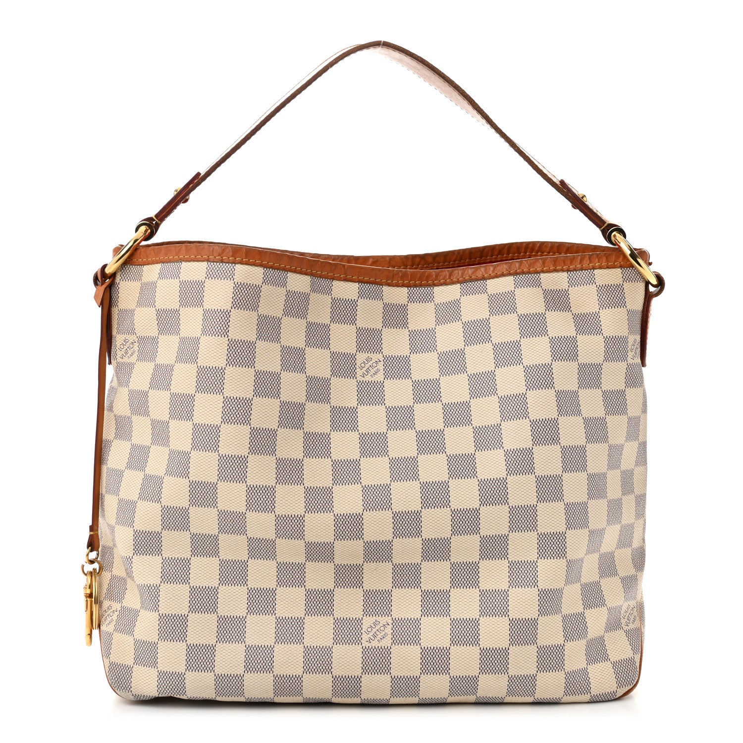 Louis Vuitton Damier Azur Delightful PM Pink 1 of 9