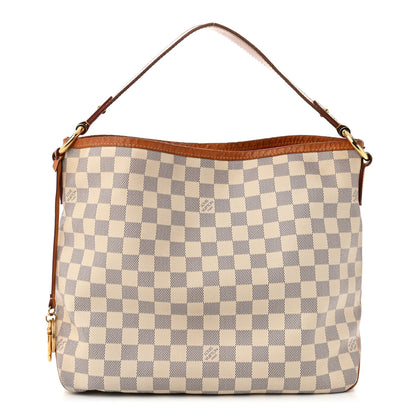 Louis Vuitton Damier Azur Delightful PM Pink 1 of 9