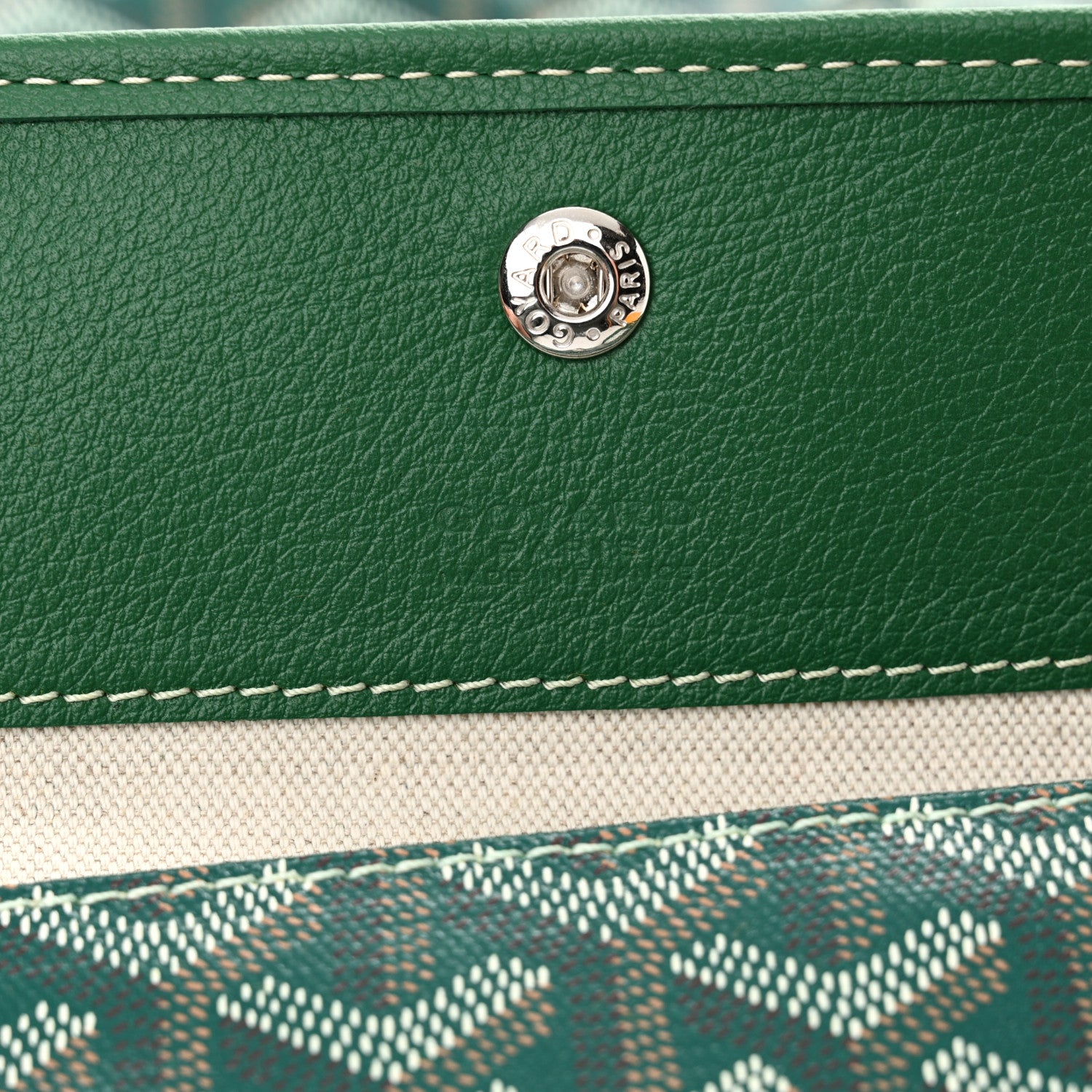 Goyard Goyardine Saint Louis PM Green 7 of 11