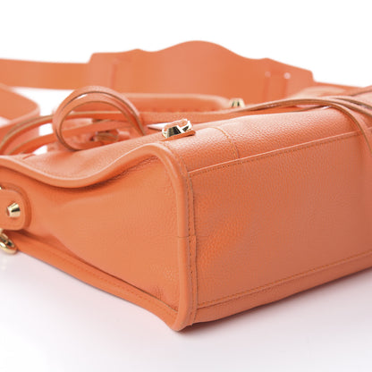 Balenciaga Vibrato Calfskin Classic Gold Hardware S City Orange 5 of 7