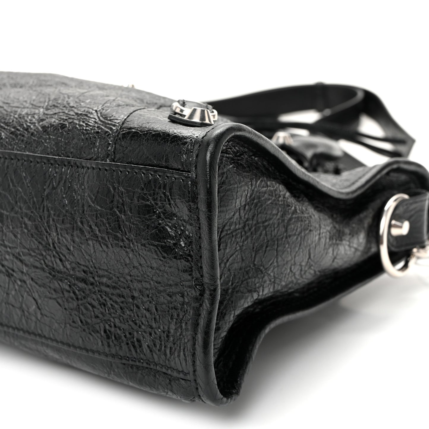 Agneau Arena Silver Hardware Small Le City Black