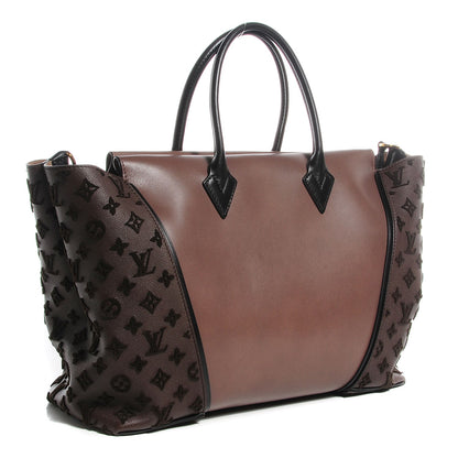 Louis Vuitton Cuir Orfevre Veau Cachemire Tote W GM Gris 3 of 8