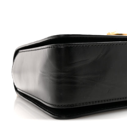 Versace Calfskin Medallion Tribute Shoulder Bag  Black 8 of 9