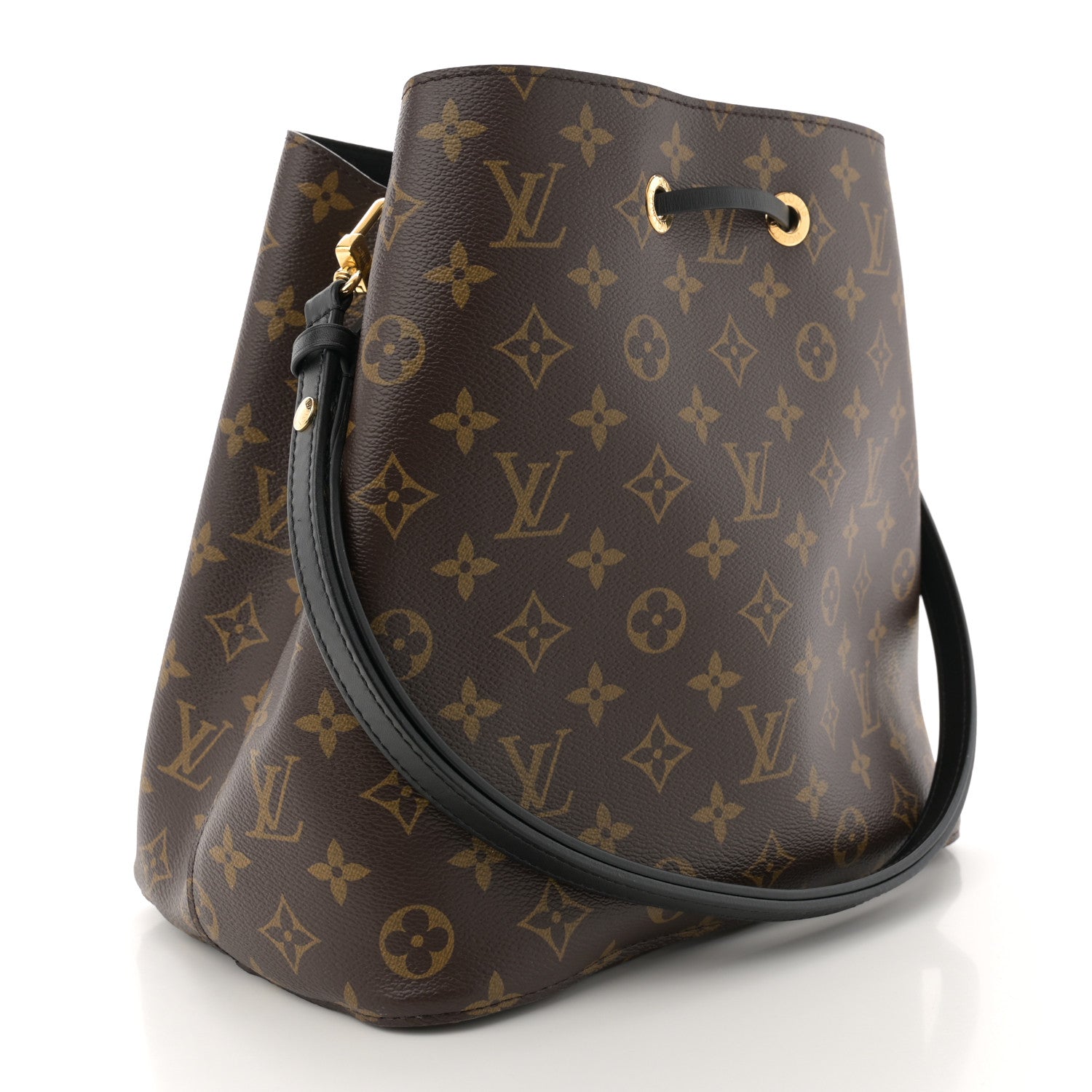 Louis Vuitton Monogram Neonoe MM Black 3 of 11