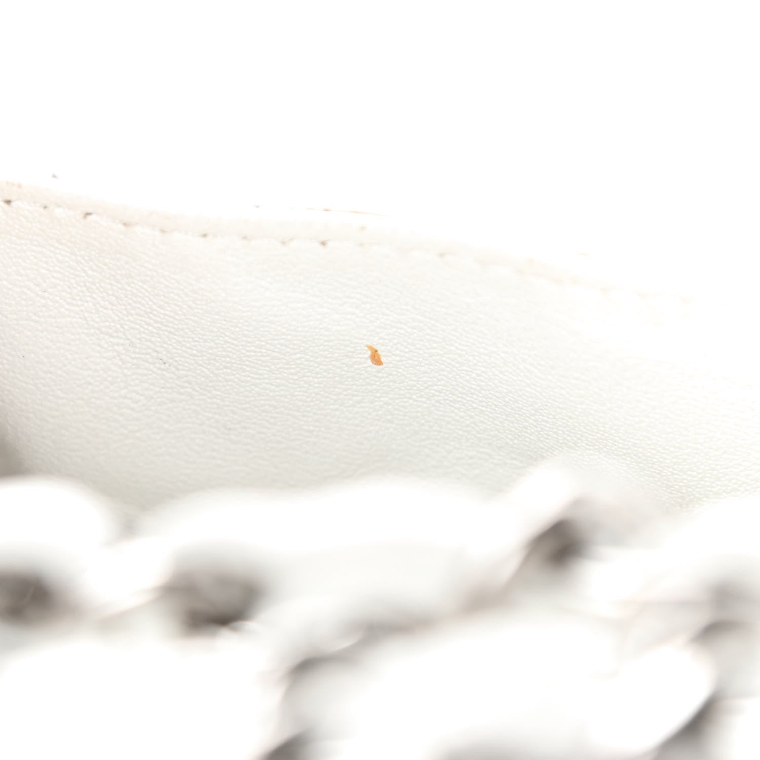 Chanel Caviar Quilted Jumbo Single Flap White 12 of 13