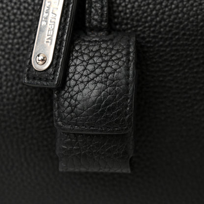 Saint Laurent Grained Calfskin Large Thin Sac De Jour Black 12 of 18