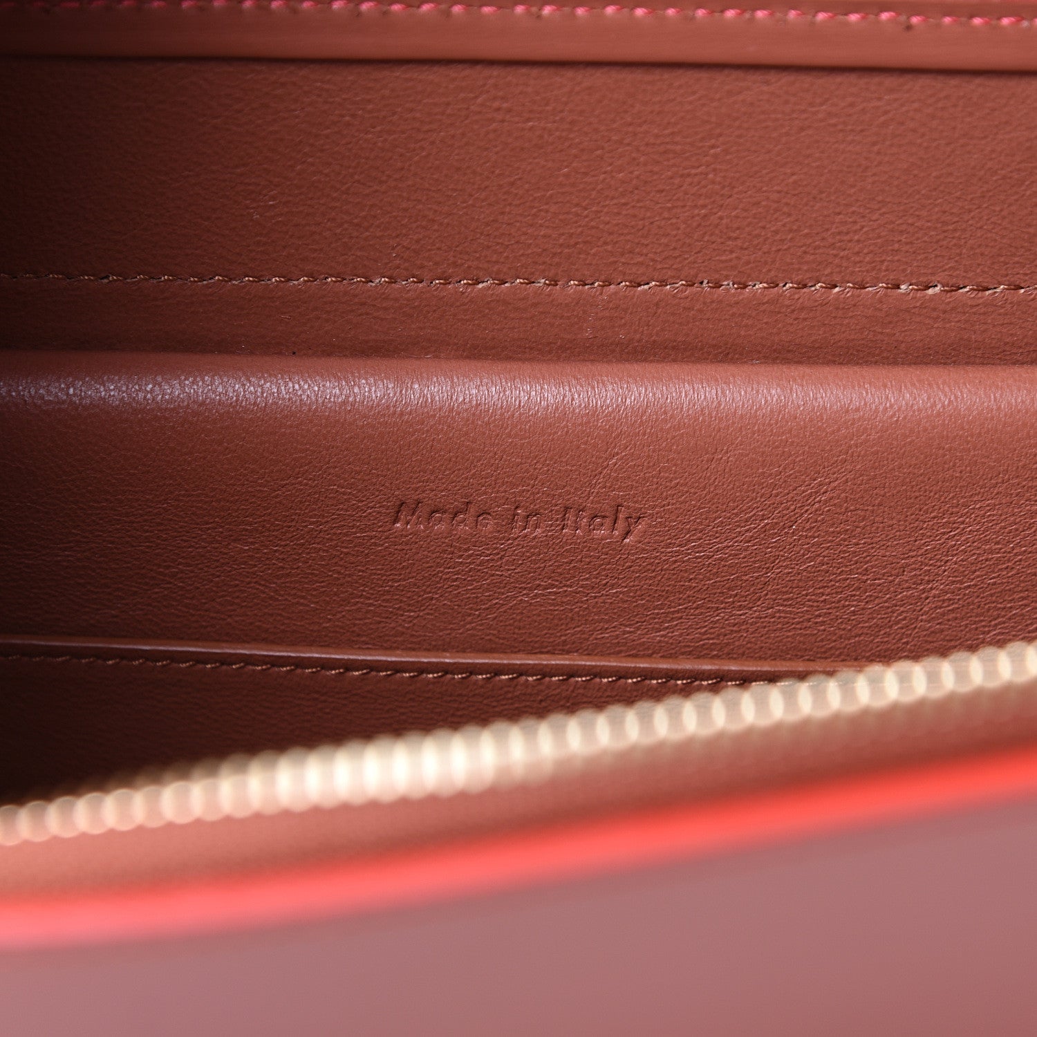 Celine Smooth Calfskin Mini Belt Bag Terracotta 6 of 13