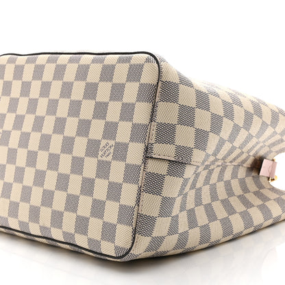 Louis Vuitton Damier Azur Neonoe MM Eau De Rose 10 of 10