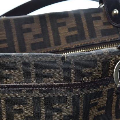 Fendi Zucca Medium Chef Shopper Tote Tobacco 9 of 15