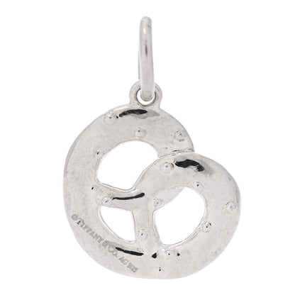 Tiffany Sterling Silver Pretzel Charm 3 of 4