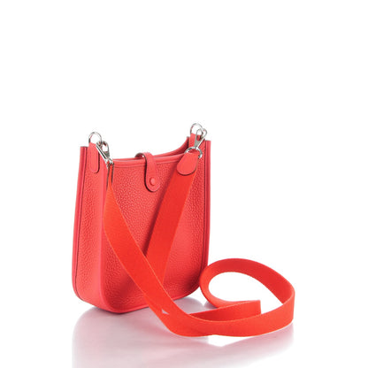 Hermes Taurillon Clemence Evelyne III TPM Bougainvillea 3 of 7