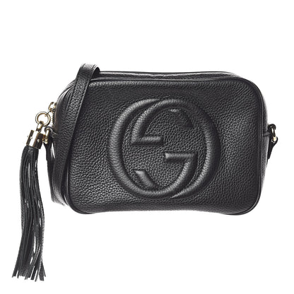 Gucci Pebbled Calfskin Small Soho Disco Bag Black 1 of 8