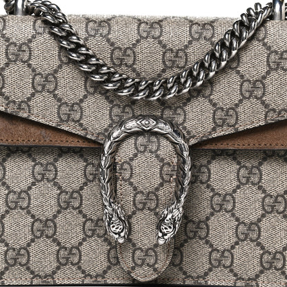 Gucci GG Supreme Monogram Mini Dionysus Shoulder Bag Taupe 9 of 15