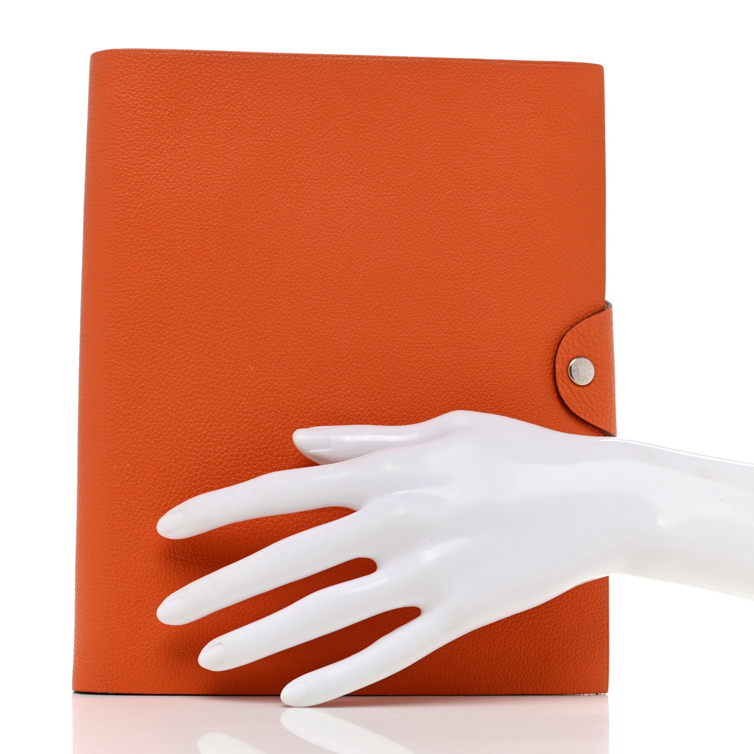 Hermes Togo Ulysse MM Notebook Cover Orange 2 of 7