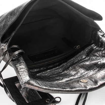 Balenciaga Agneau Classic Hardware Envelope Clutch Black 5 of 7
