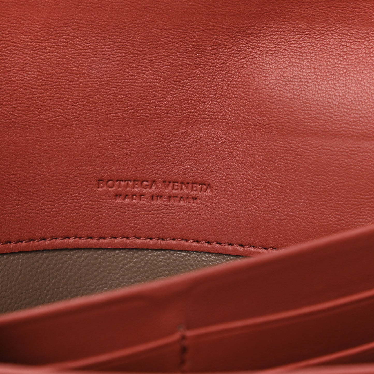 Nappa Intrecciato Continental Wallet Pompei
