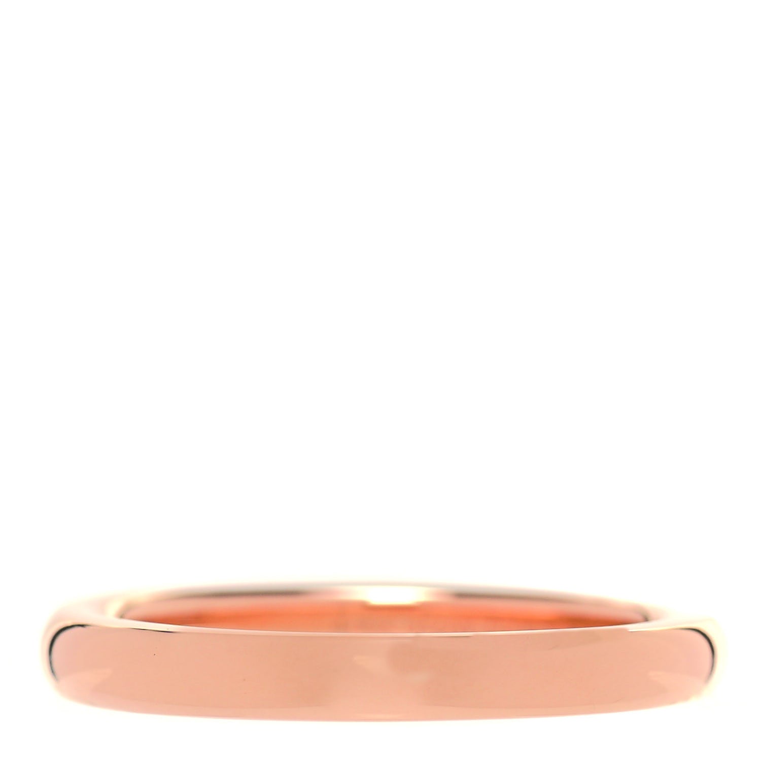 Tiffany 18K Rose Gold Elsa Peretti Stacking Band Ring 53 6.5 3 of 4