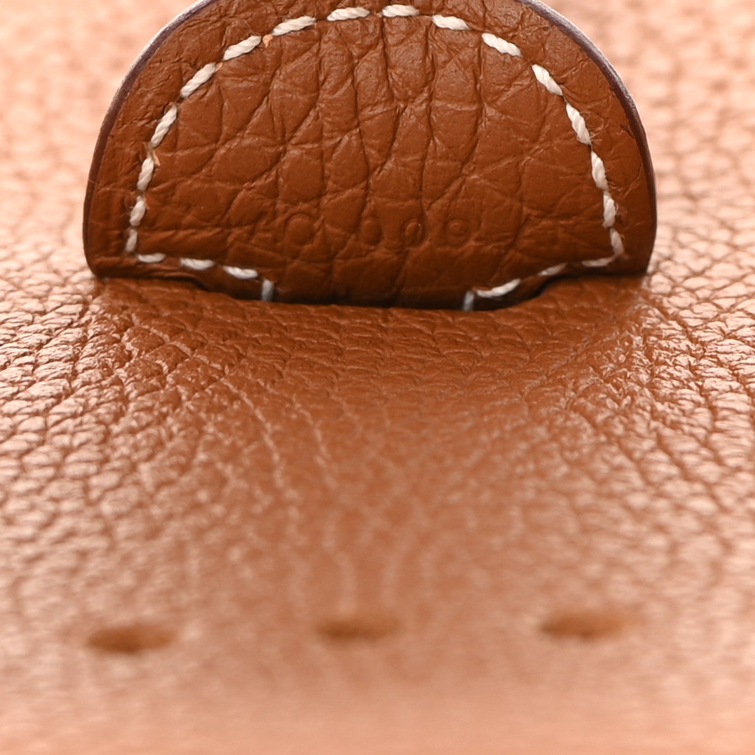 Hermes Taurillon Clemence Amazone Evelyne III PM Gold Ecru 7 of 10