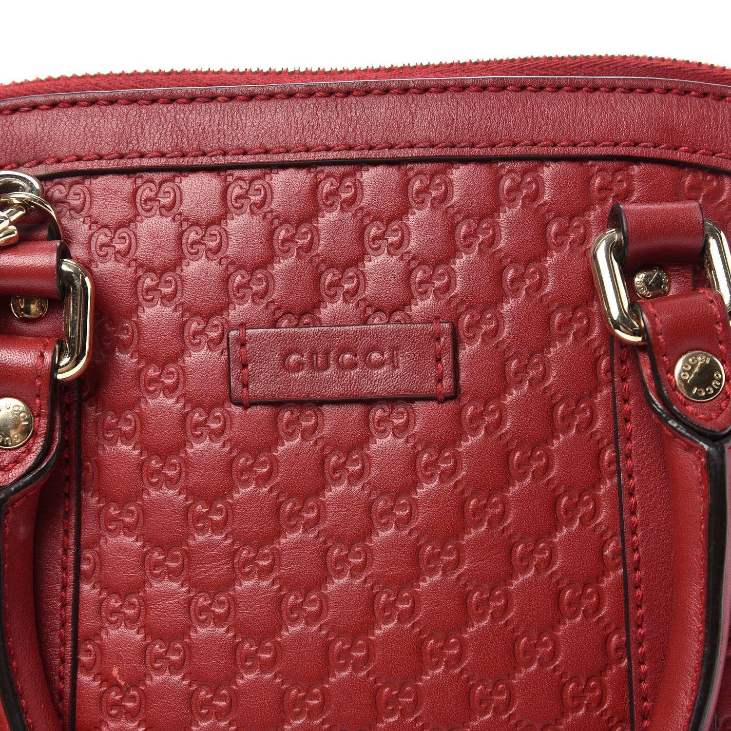 Gucci Soft Microguccissima Mini Dome Bag Rosso 9 of 14