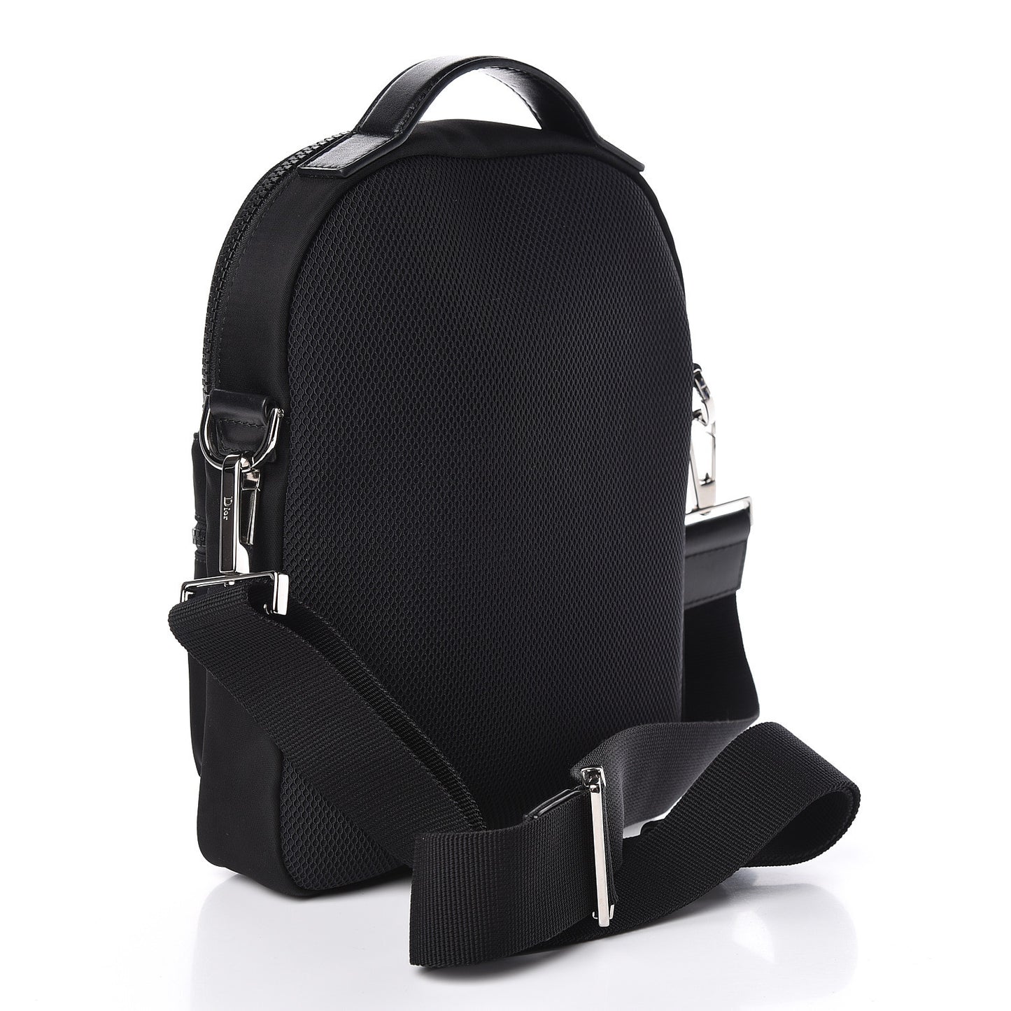 HOMME Nylon Shoulder Bag Black