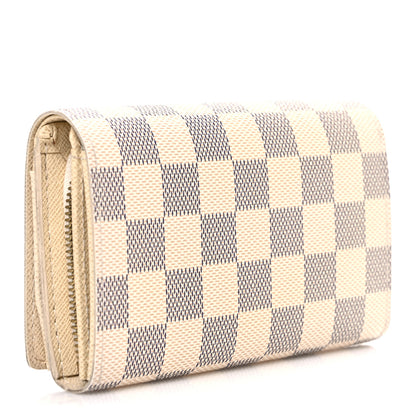Louis Vuitton Damier Azur Port Monnaie Billets Tresor Wallet 3 of 7